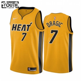 Camiseta Niños Miami Heat Goran Dragic 7 2020-21 Earned Edition Swingman